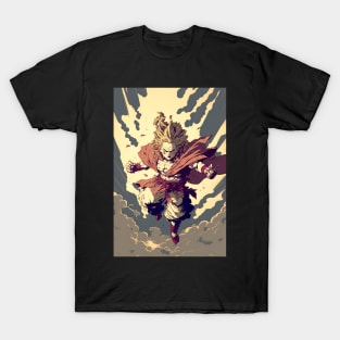 Anime Hero Monster Japanese Warrior T-Shirt